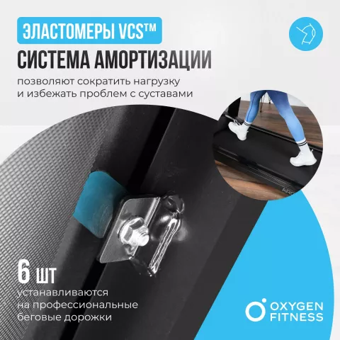 Беговая дорожка полукоммерческая OXYGEN FITNESS ARGON LED PRO