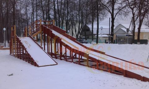 Зимняя горка Савушка Зима 9