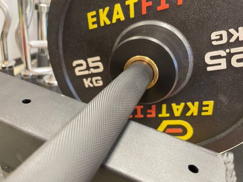 Гриф для кроссфита GLT мужской 2200 мм хват 28 мм до 500 кг