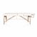 Массажный складной стол Mizomed Premium Pro 2 XL (80см) кремовый