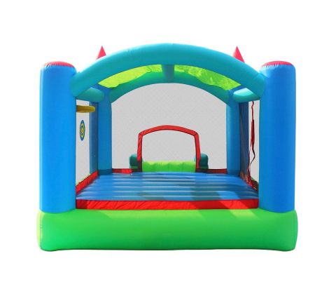 Надувной Игровой центр 4 в 1 Мега крепость Happy Hop 9445