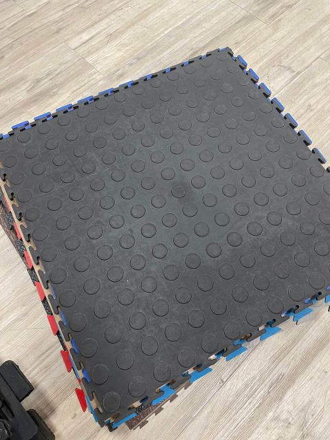 Резиновая плитка Rubber Prom 9 мм 500*500 мм